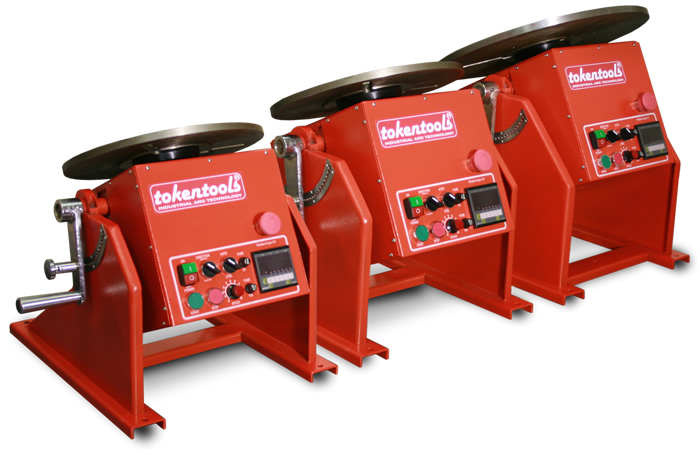3 New Welding Positioners From Tokentools Pty Ltd